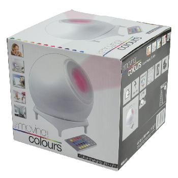XQ-6000215 Xq-lite moving colours led lamp Verpakking foto